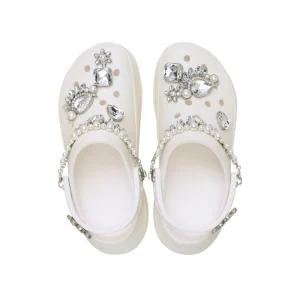 Dép Clog Nữ Crocs Bae Wedding Glitter