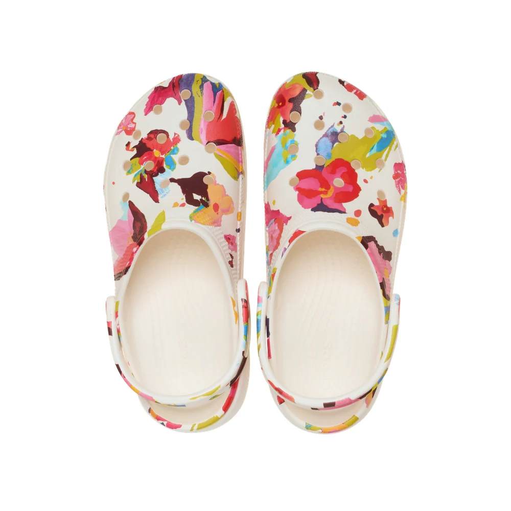 Giay-Clog-Nu-Crocs-Classic-Platform-Painted-Floral-Chalk-211607-0WV_1_1800x1800 Dép Crocs Nữ Classic Platform Painted Floral